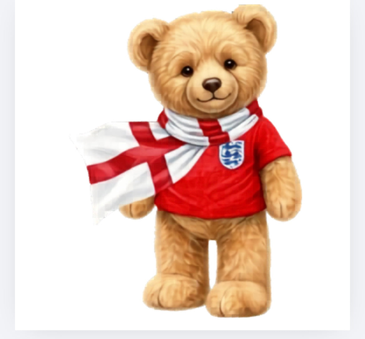 England at George’s flag bears World Cup 2026 DTF (POD) exclusive