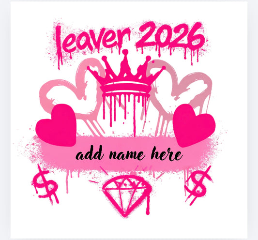 Leavers 2026 crown DTF (POD) exclusive