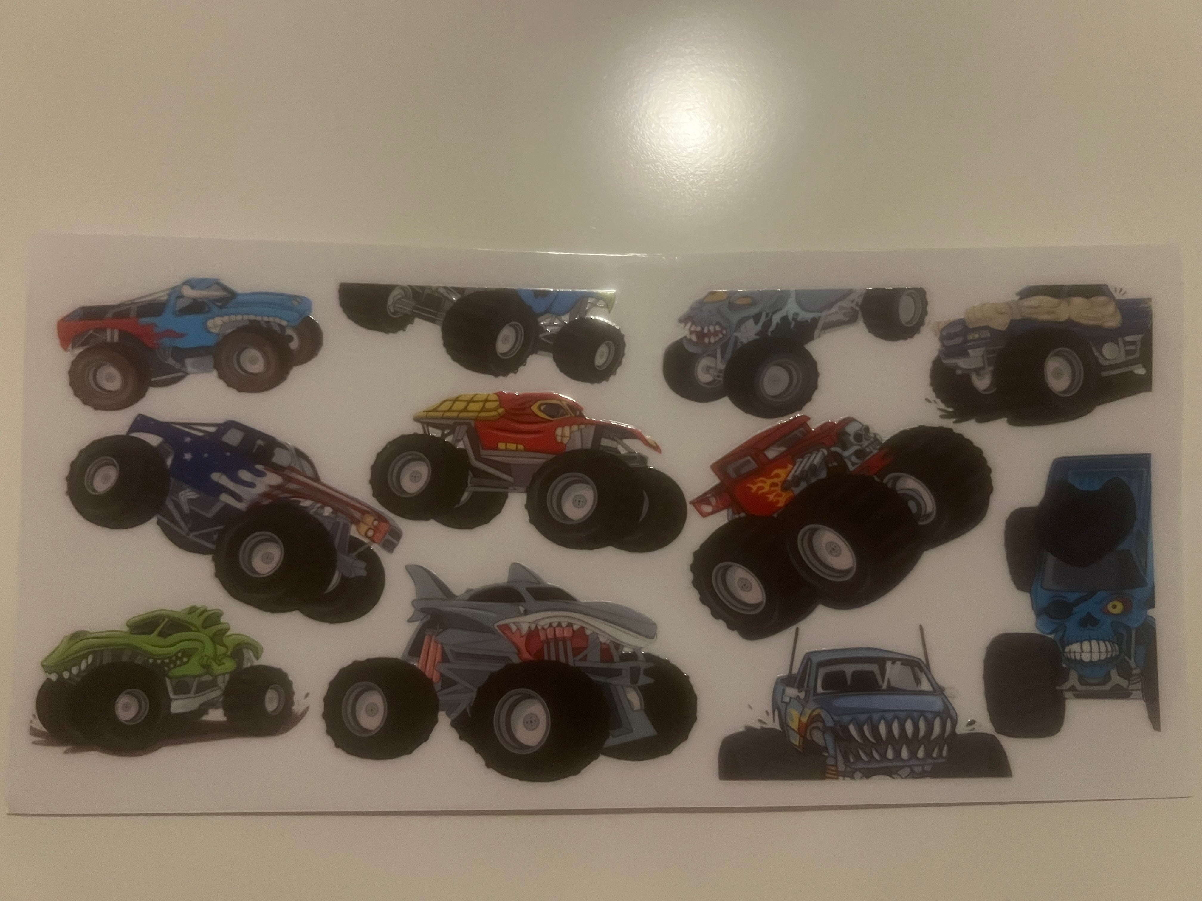 Monster Raptor Wrapped Monster trucks wrap 3157 – House of Wraps