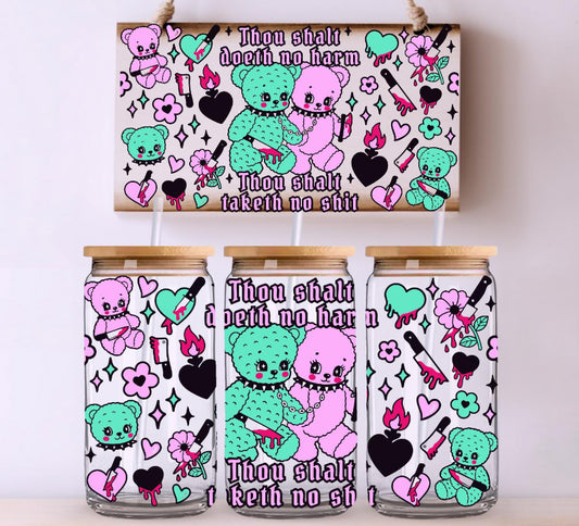 Thou shalt do no harm slasher bear wrap exclusive (UVPOD) (Copy)