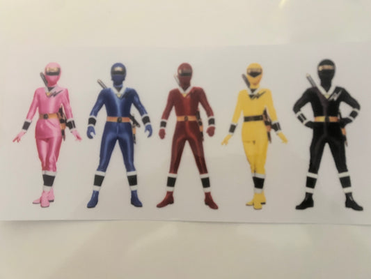 Power rangers wrap