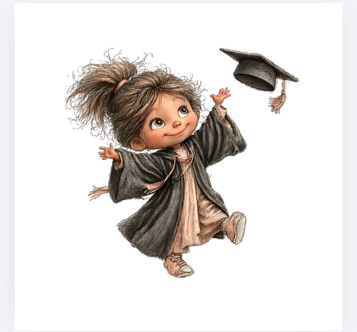 Whimsy graduate / leavers decal UVDTF (UVPOD)