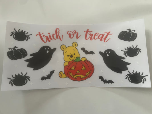 Winnie trick or treat wrap