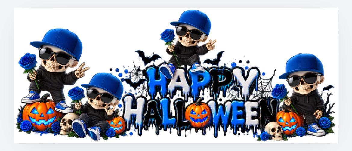 Halloween cute skeleton  wrap exclusive (UVPOD)