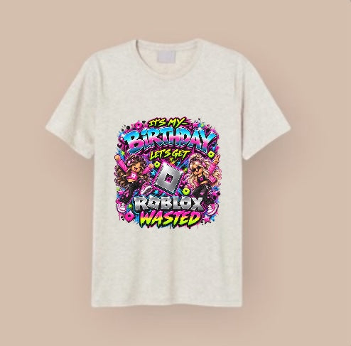 Roblox birthday DTF (POD) exclusive