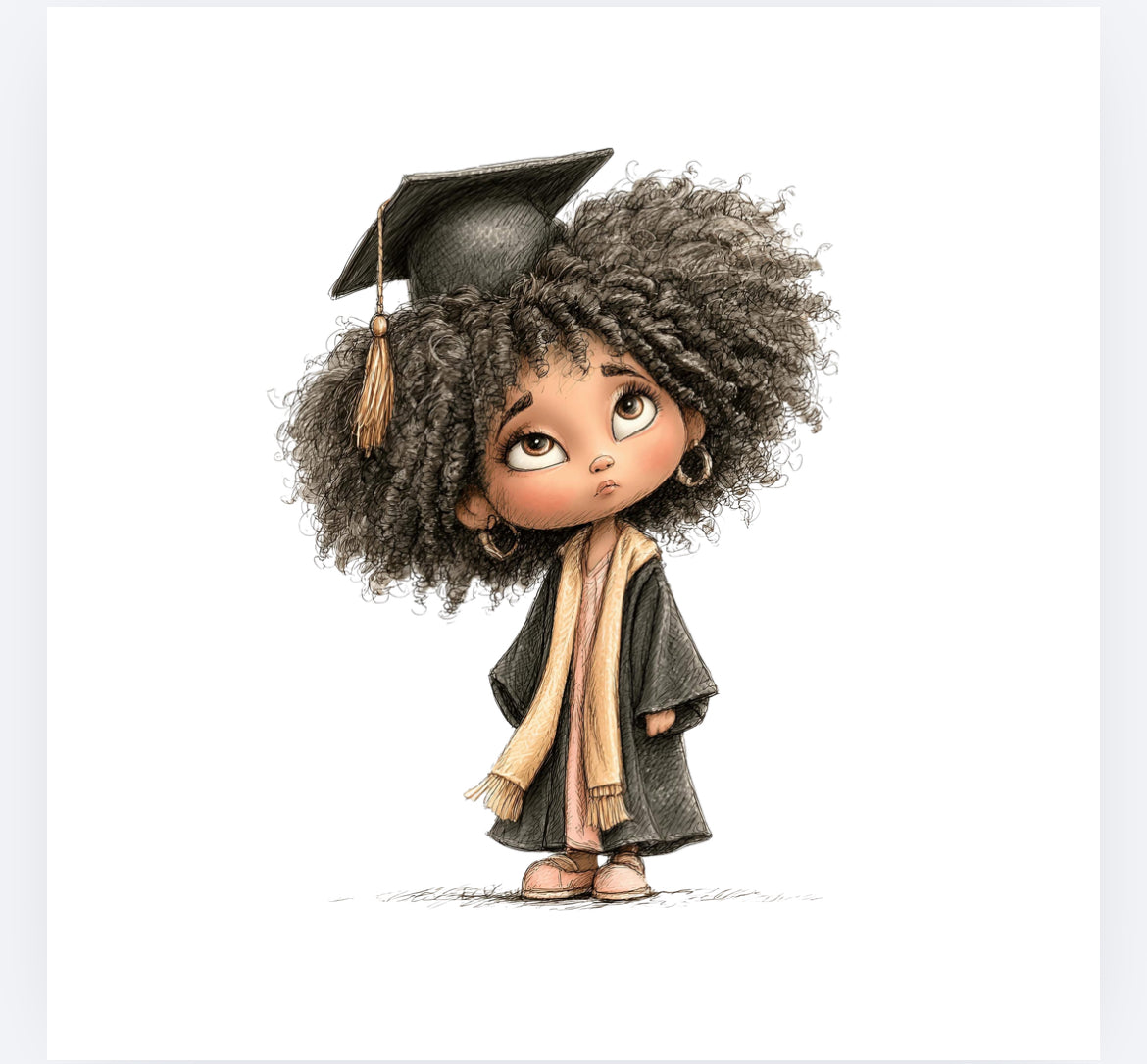 Whimsy graduate / leavers decal UVDTF (UVPOD)