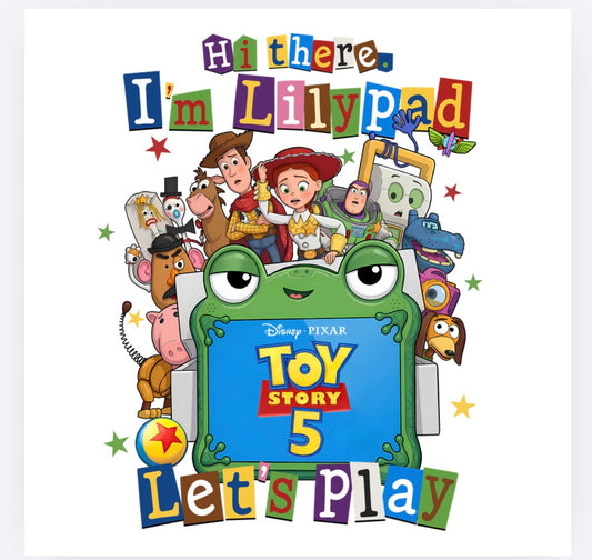 Toy Story 5 let’s play DTF (POD) exclusive