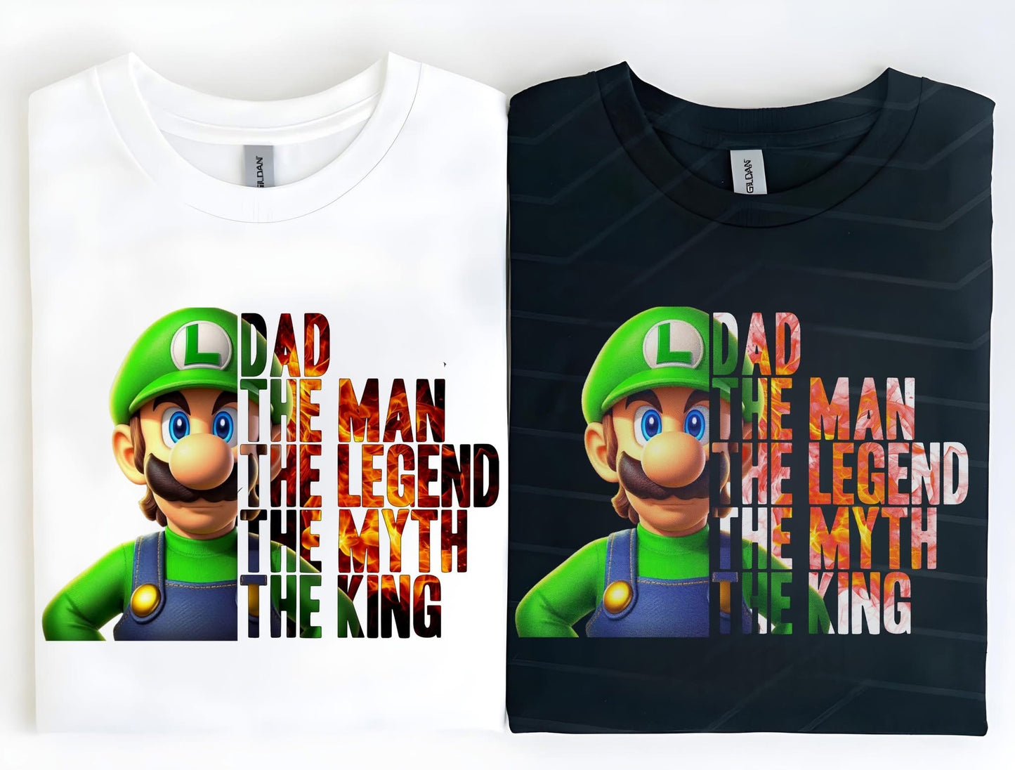 Dad the man the myth character 20cm DTF (POD)