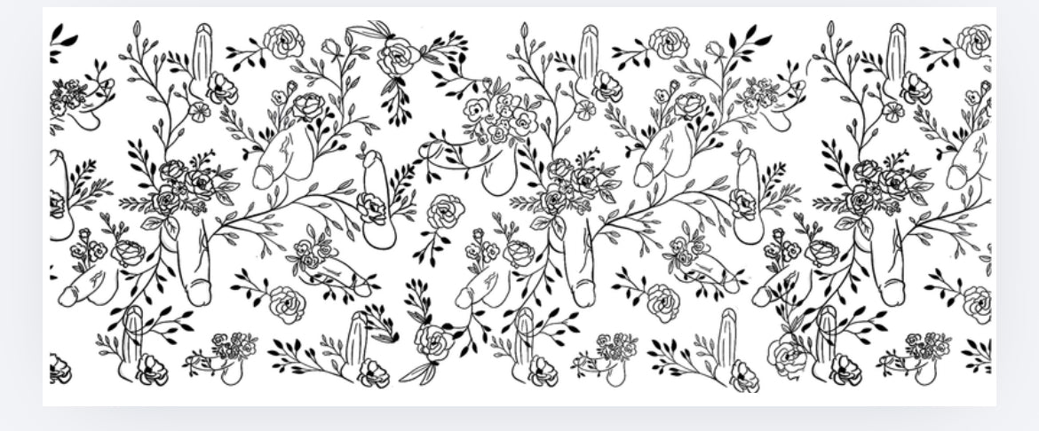 Floral Penis wrap exclusive