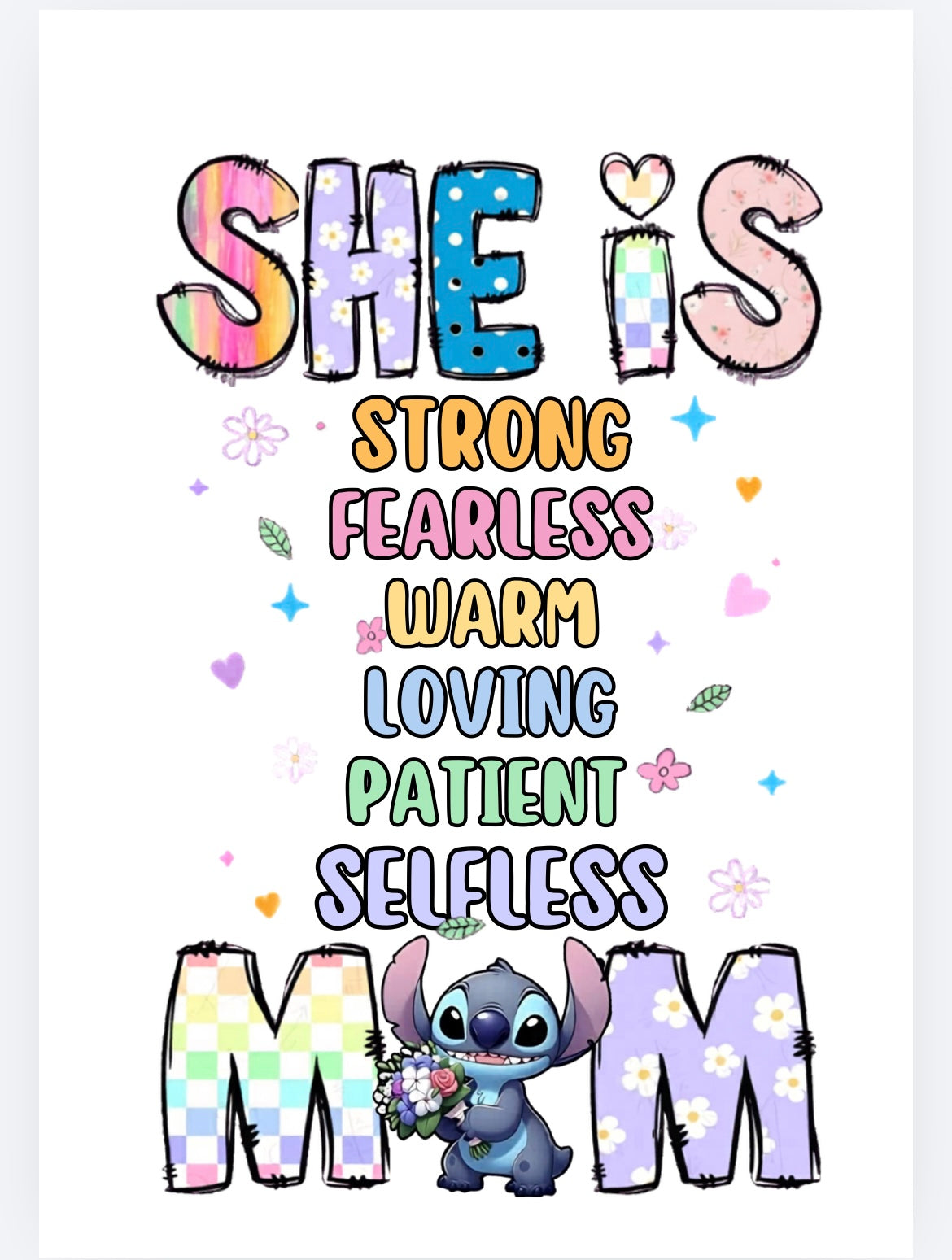 book vase mum / mom / mother  UVDTF (UVPOD)