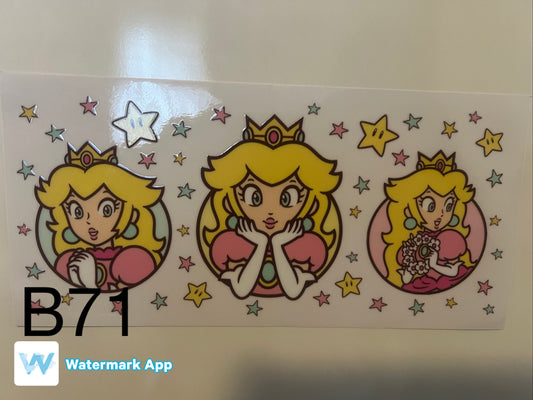princess peach wrap