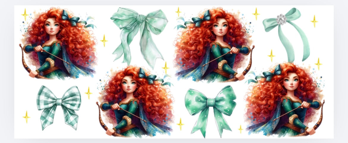 Princesses and croquet bow wrap (UVPOD) exclusive