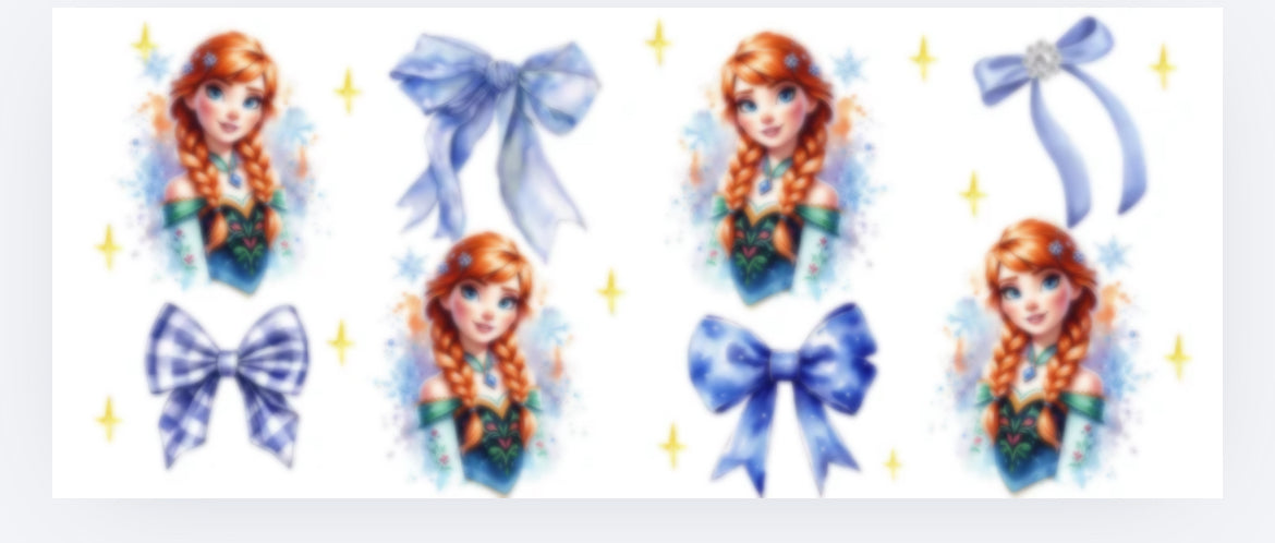 Princesses and croquet bow wrap (UVPOD) exclusive
