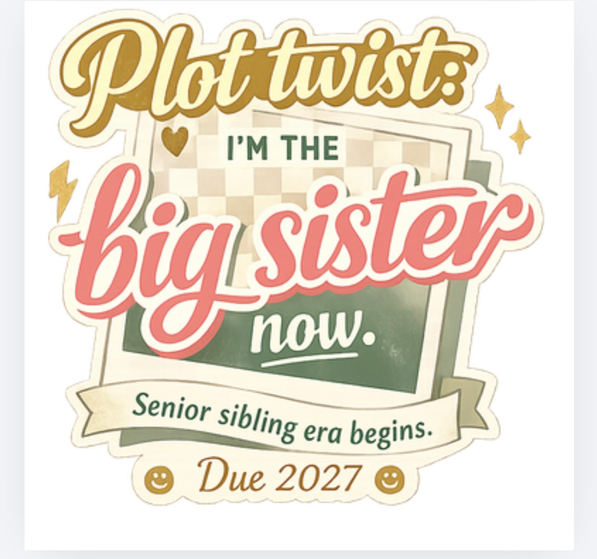 Big sibling / sister / brother designs UVDTF (UVPOD)