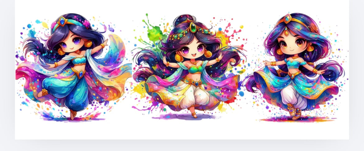 Princess splash  wraps (UVPOD) exclusive