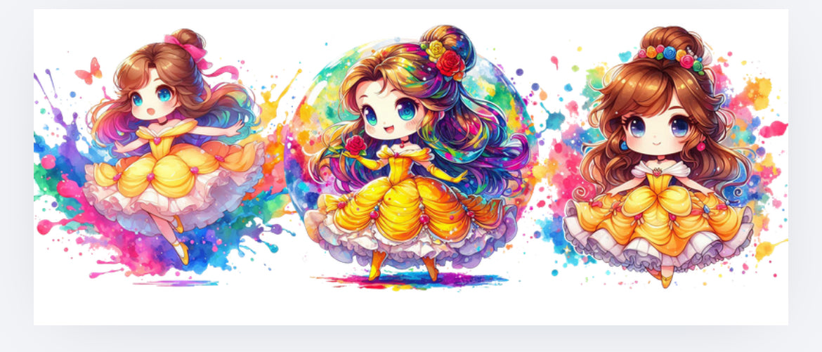 Princess splash  wraps (UVPOD) exclusive