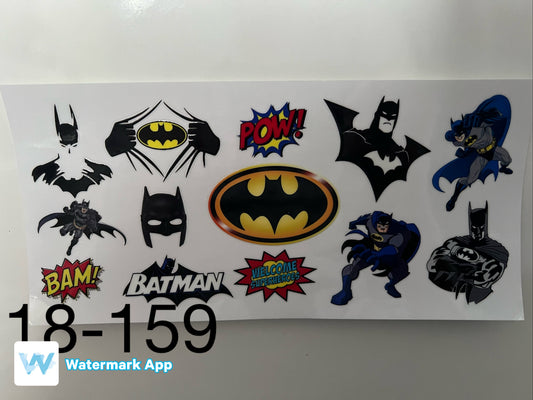 Batman badge wrap