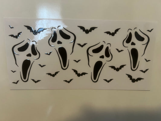 Ghostface with bats wrap