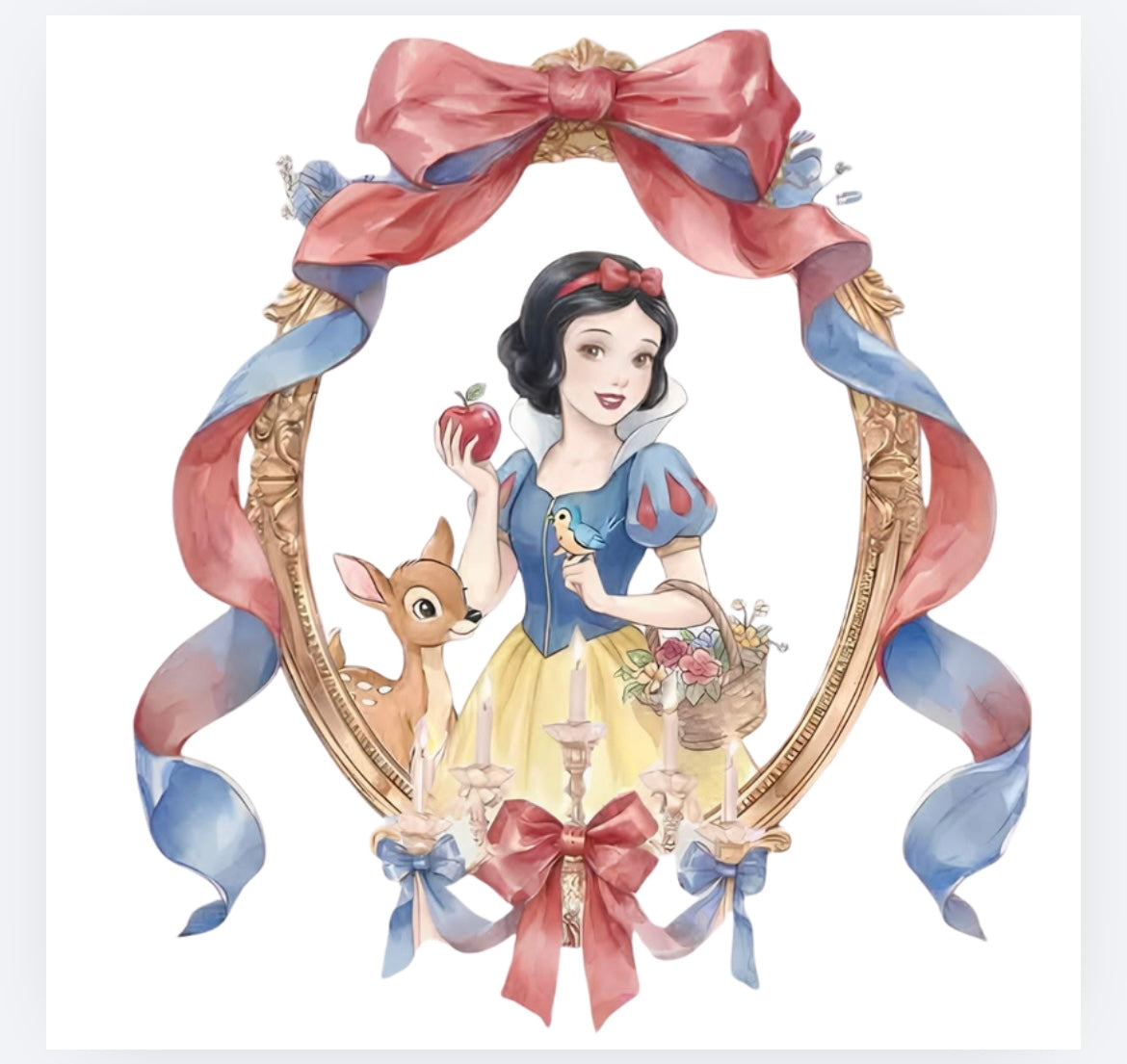 Princess’ Mirror mirror on the wall decals UVPOD) exclusive