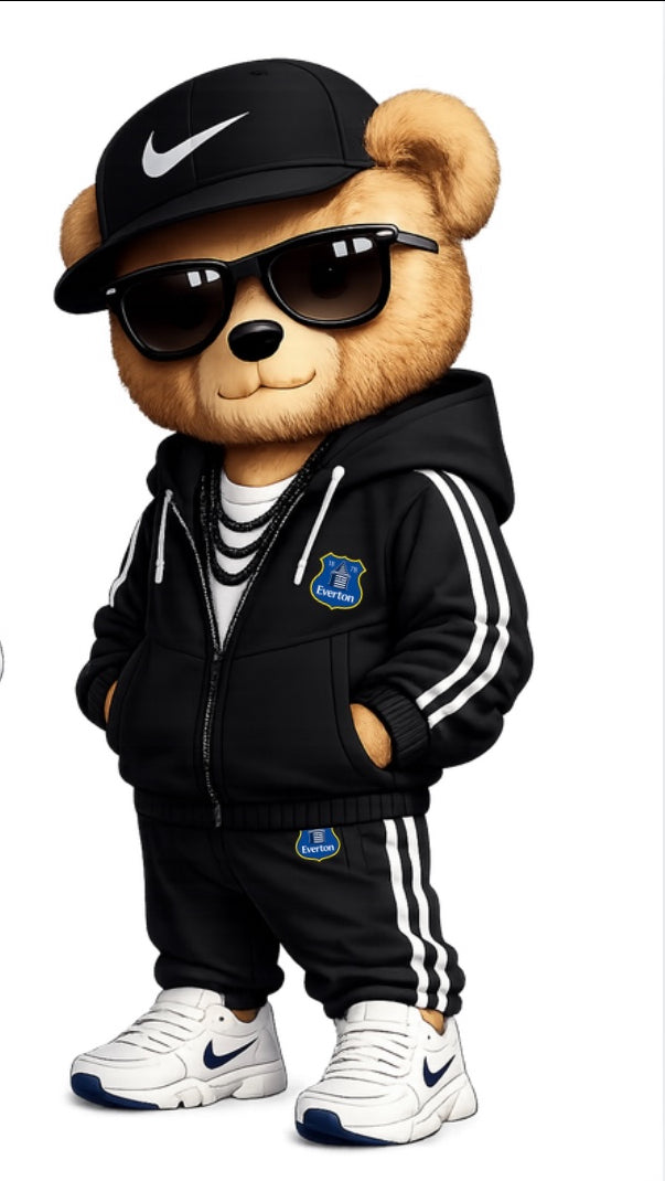 Trendy football bear - Everton DTF (POD) exclusive