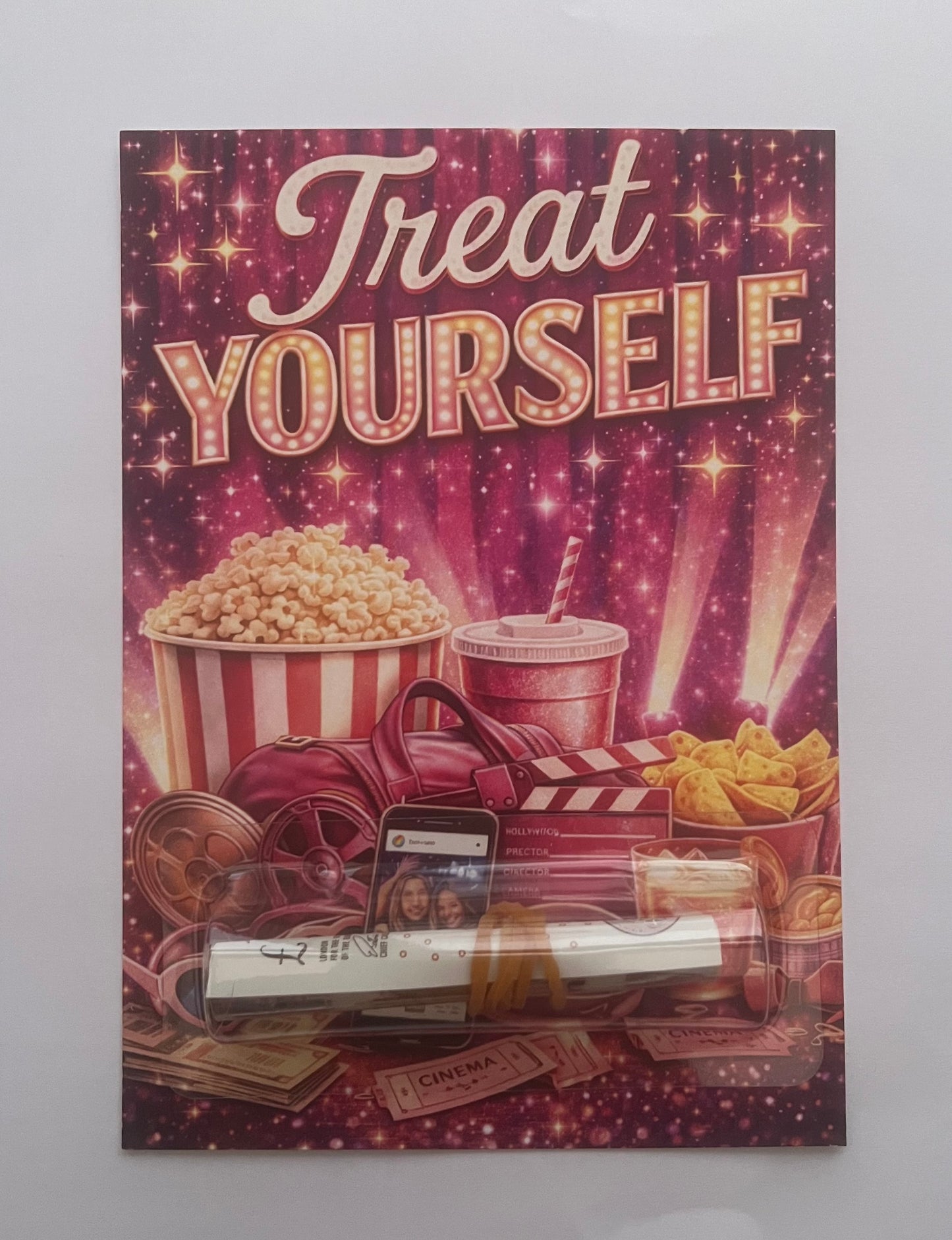 Treat yourself money cards (money not included)