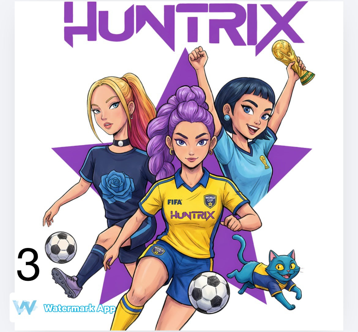 K pop huntrix World Cup 2026 DTF (POD) exclusive