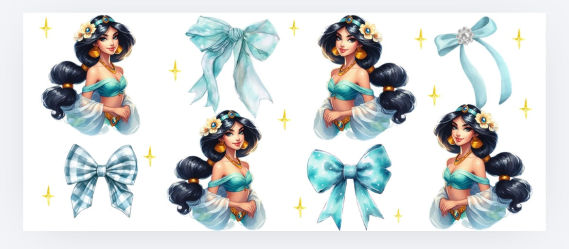 Princesses and croquet bow wrap (UVPOD) exclusive