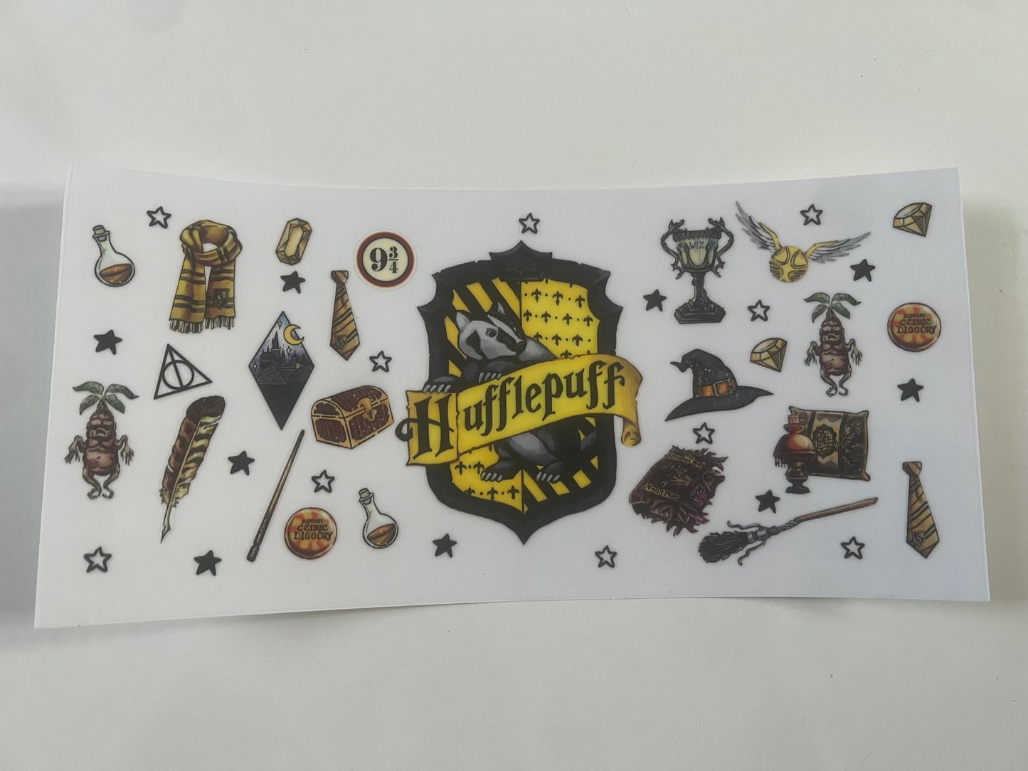 Harry potter team huffkepuff wrap