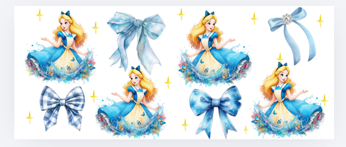 Princesses and croquet bow wrap (UVPOD) exclusive