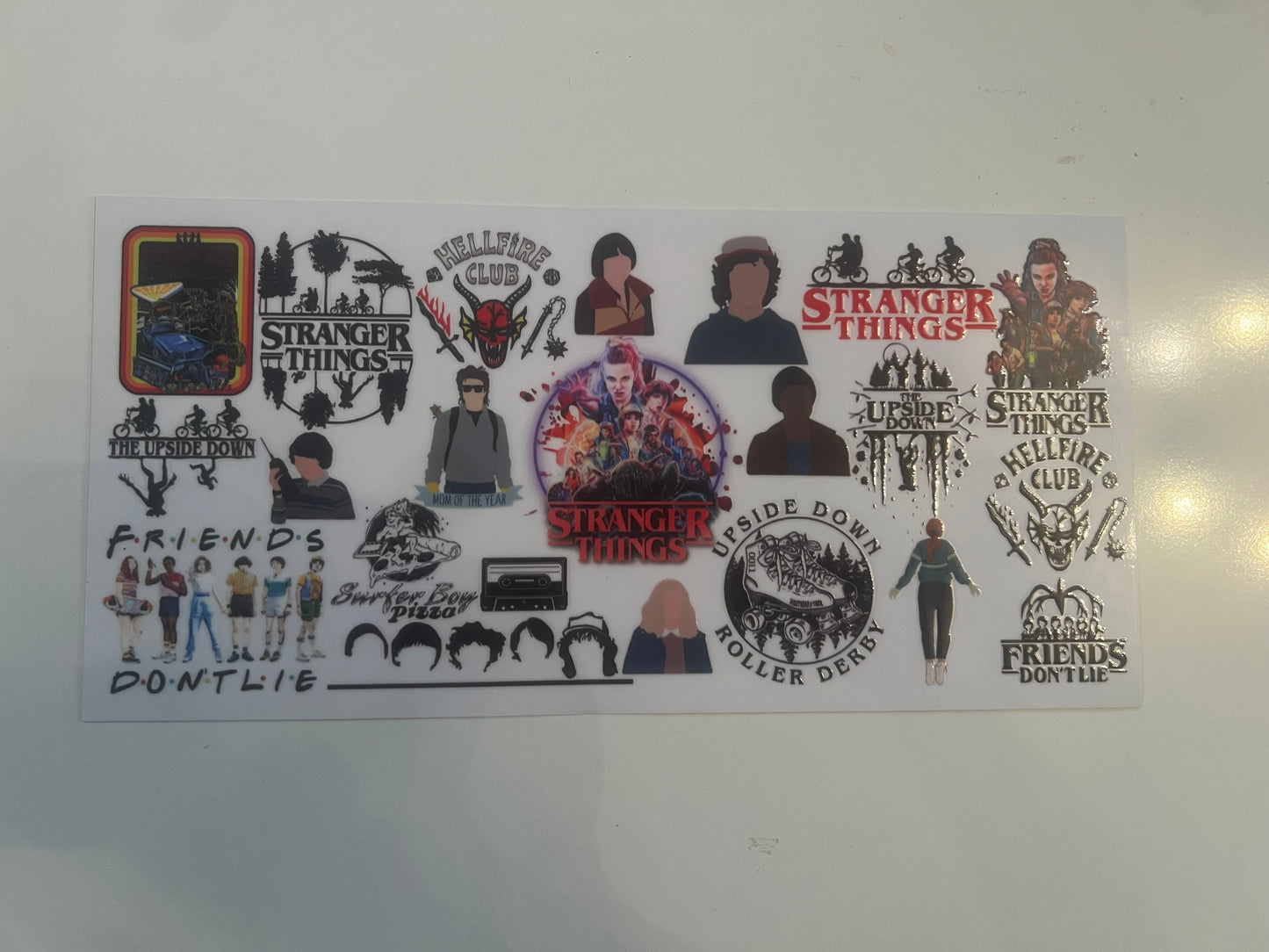 Stranger things character wrap