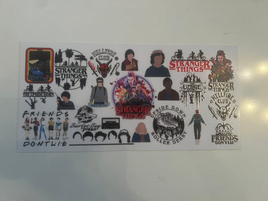 Stranger things character wrap