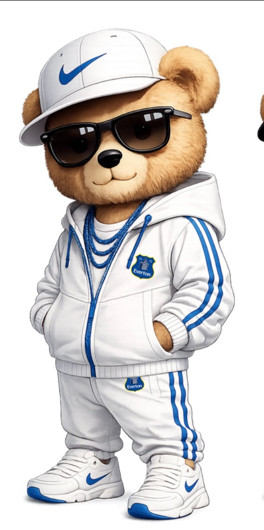 Trendy football bear - Everton DTF (POD) exclusive