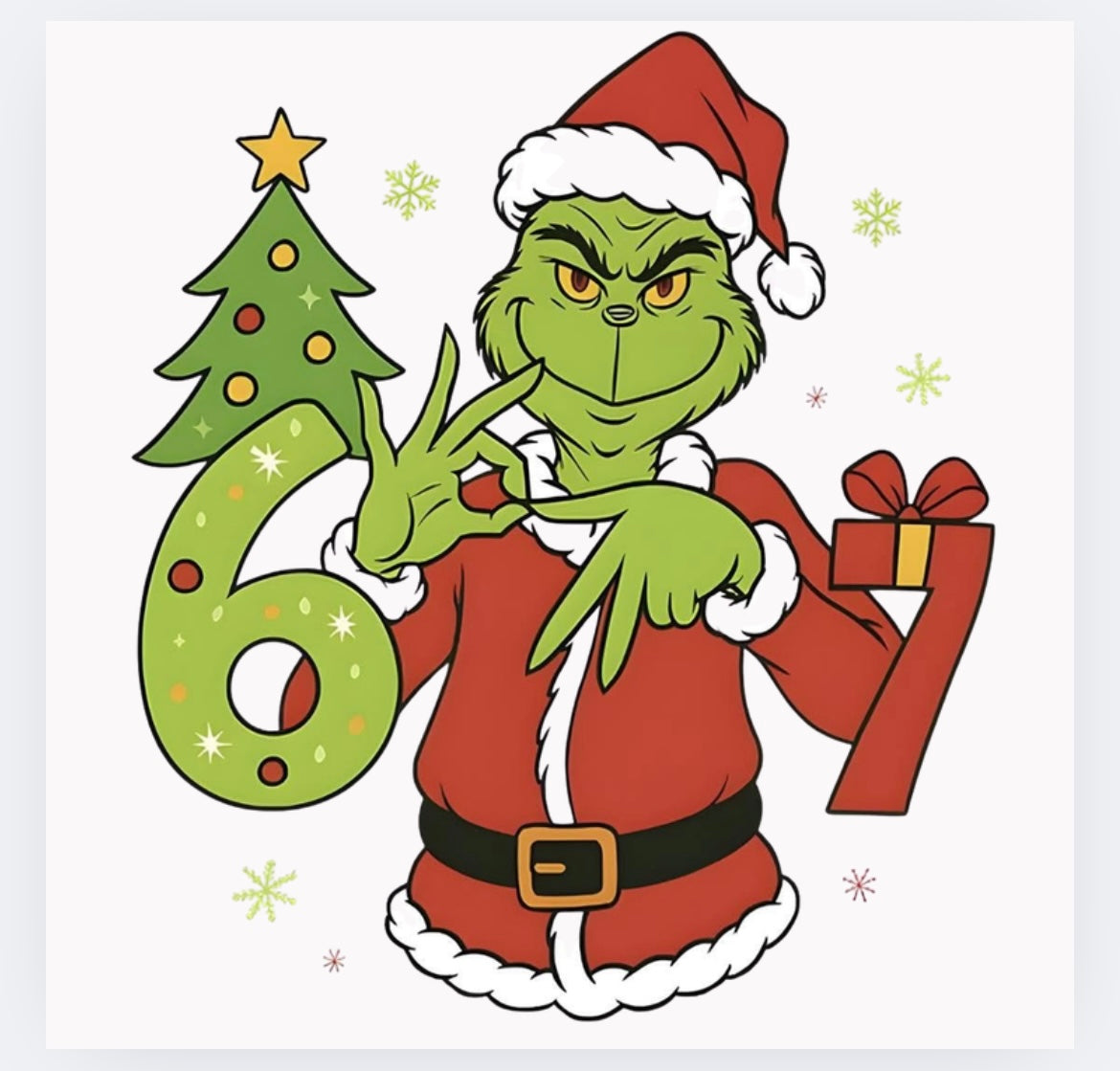 6 7  christmas DTF (POD)