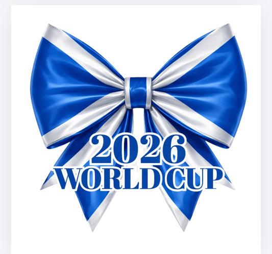 World Cup scotland football bow DTF (POD) exclusive