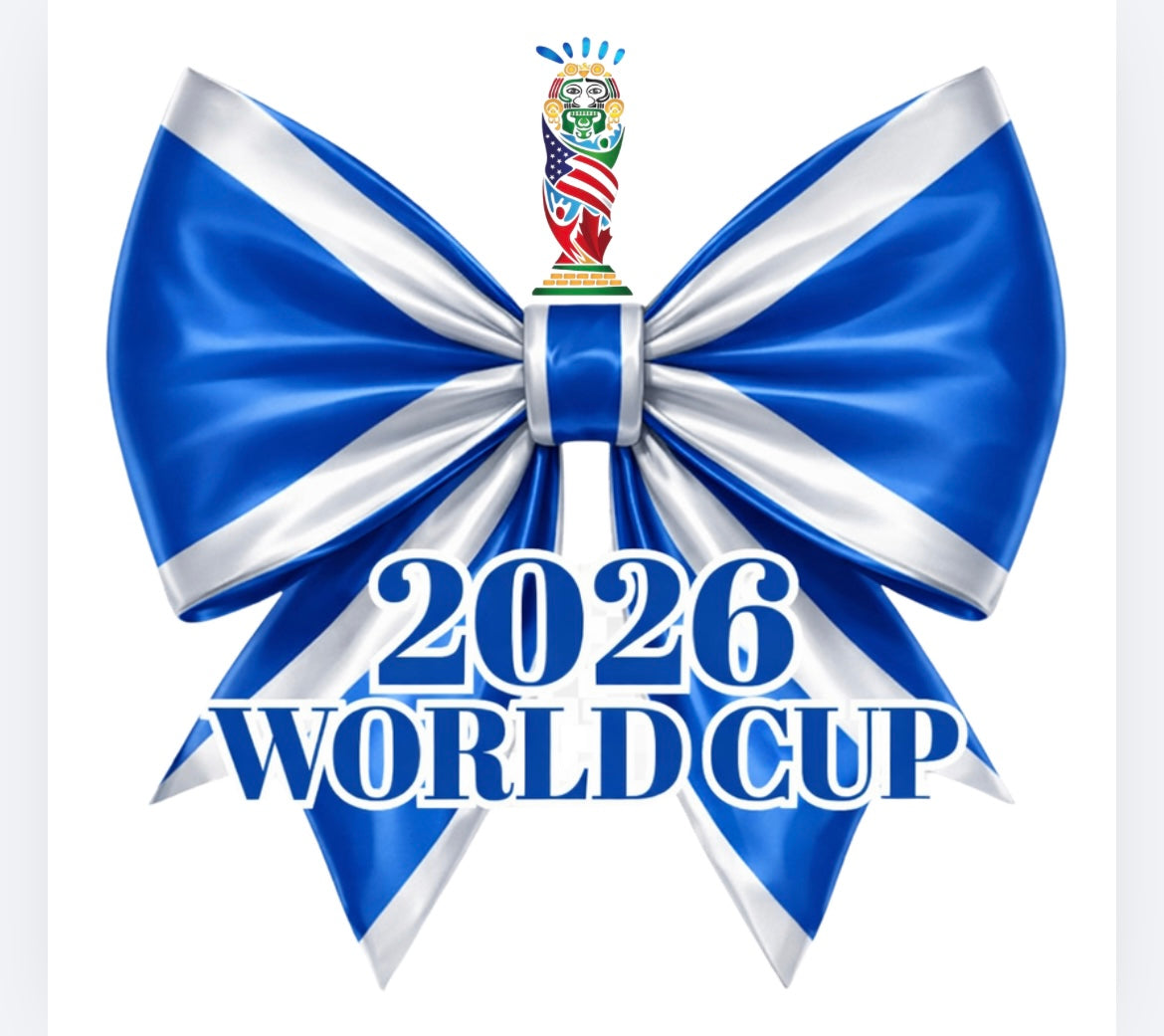 World Cup scotland football bow DTF (POD) exclusive