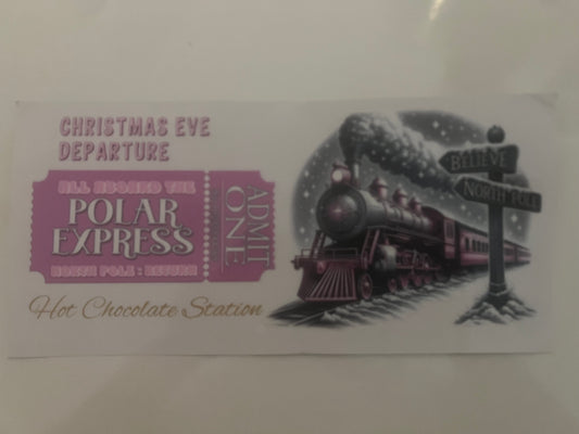 Pink Polar express wrap exclusive