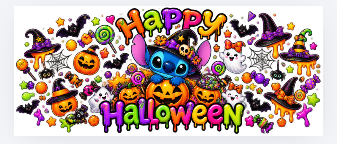 Stitch halloween wrap exclusive (UVPOD)