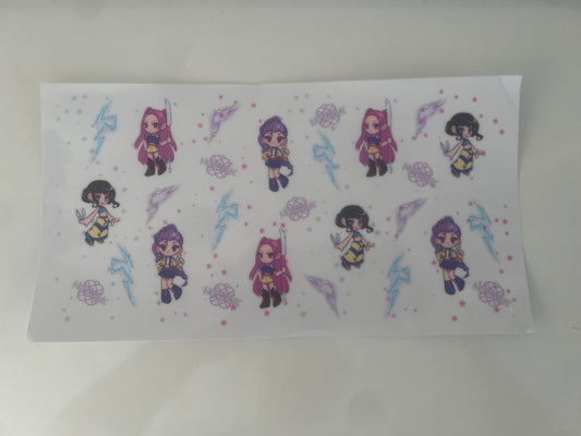 K-pop demon hunters character wrap exclusive