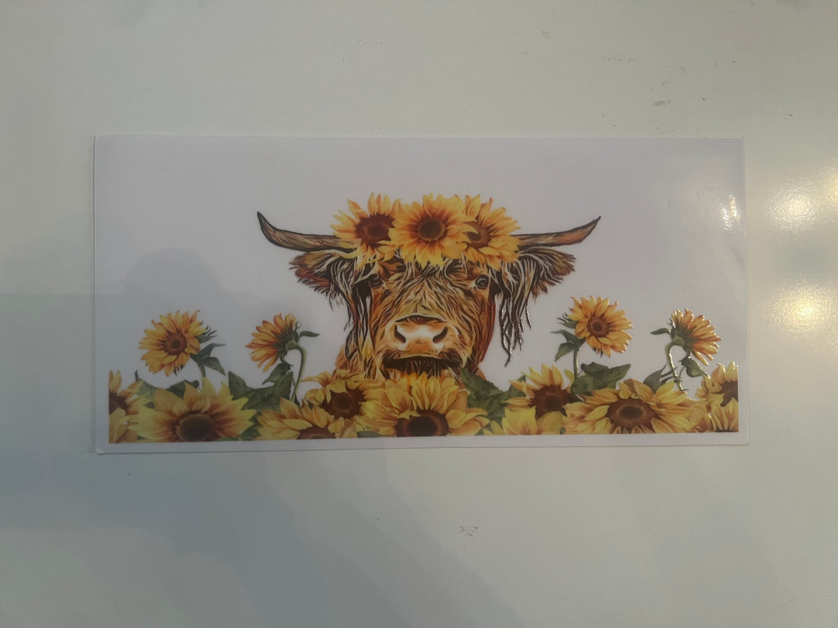 Highland cow wrap