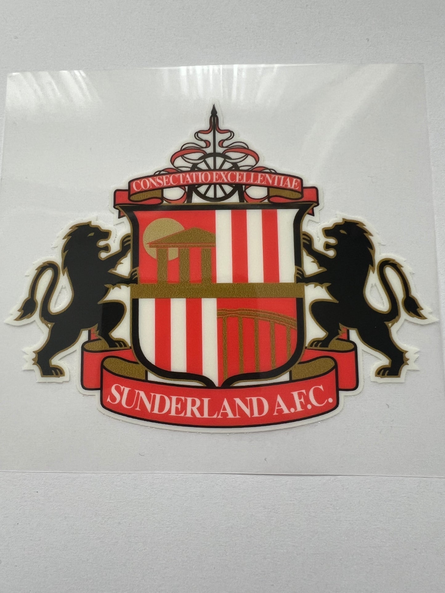 Sunderland football club badge DTF transfer (POD)