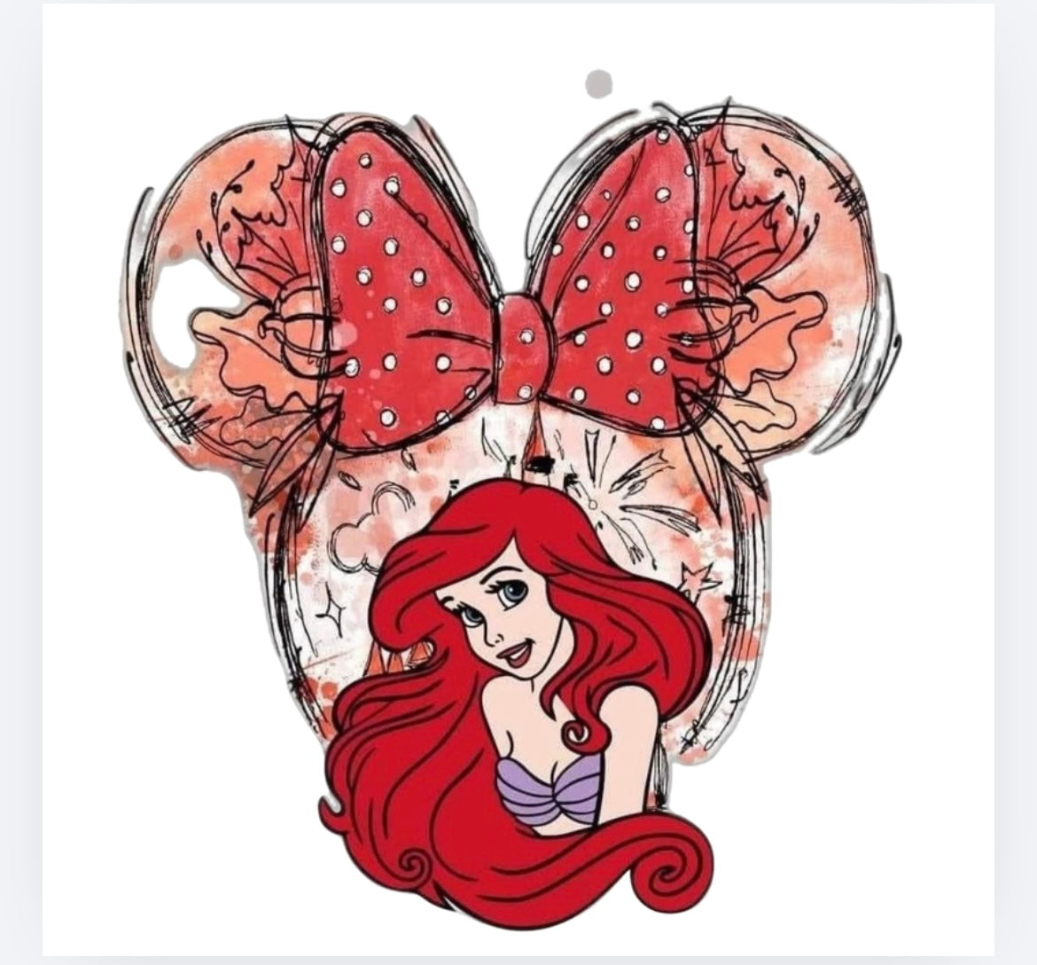 Princess’ Mickey ear decals UVPOD) exclusive