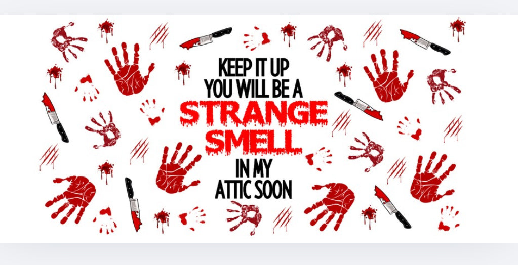Strange smell in the attic wrap (UVPOD)