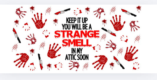 Strange smell in the attic wrap (UVPOD)