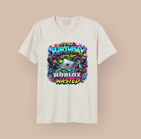Roblox birthday DTF (POD) exclusive