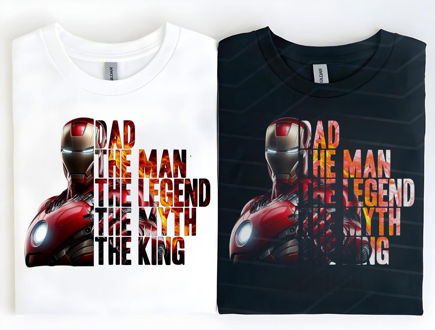 Dad the man the myth character 20cm DTF (POD)