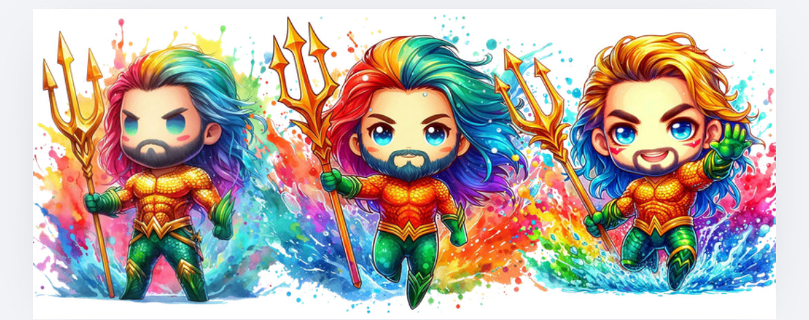 Super hero splash wraps (UVPOD) exclusive