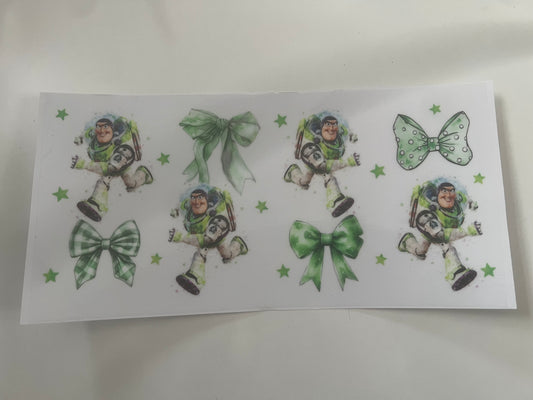 Buzz and bows wrap (UVPOD)