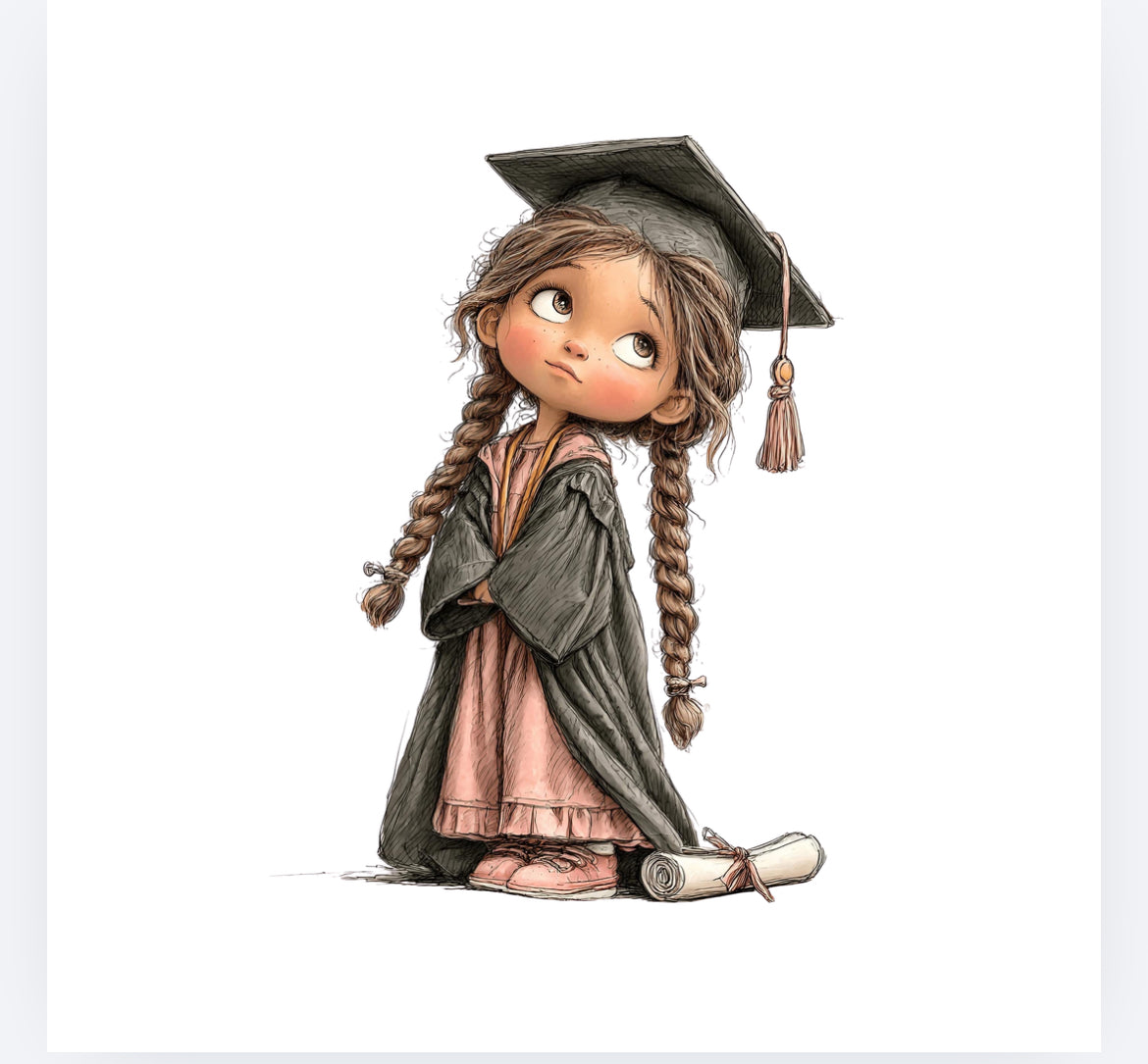 Whimsy graduate / leavers decal UVDTF (UVPOD)