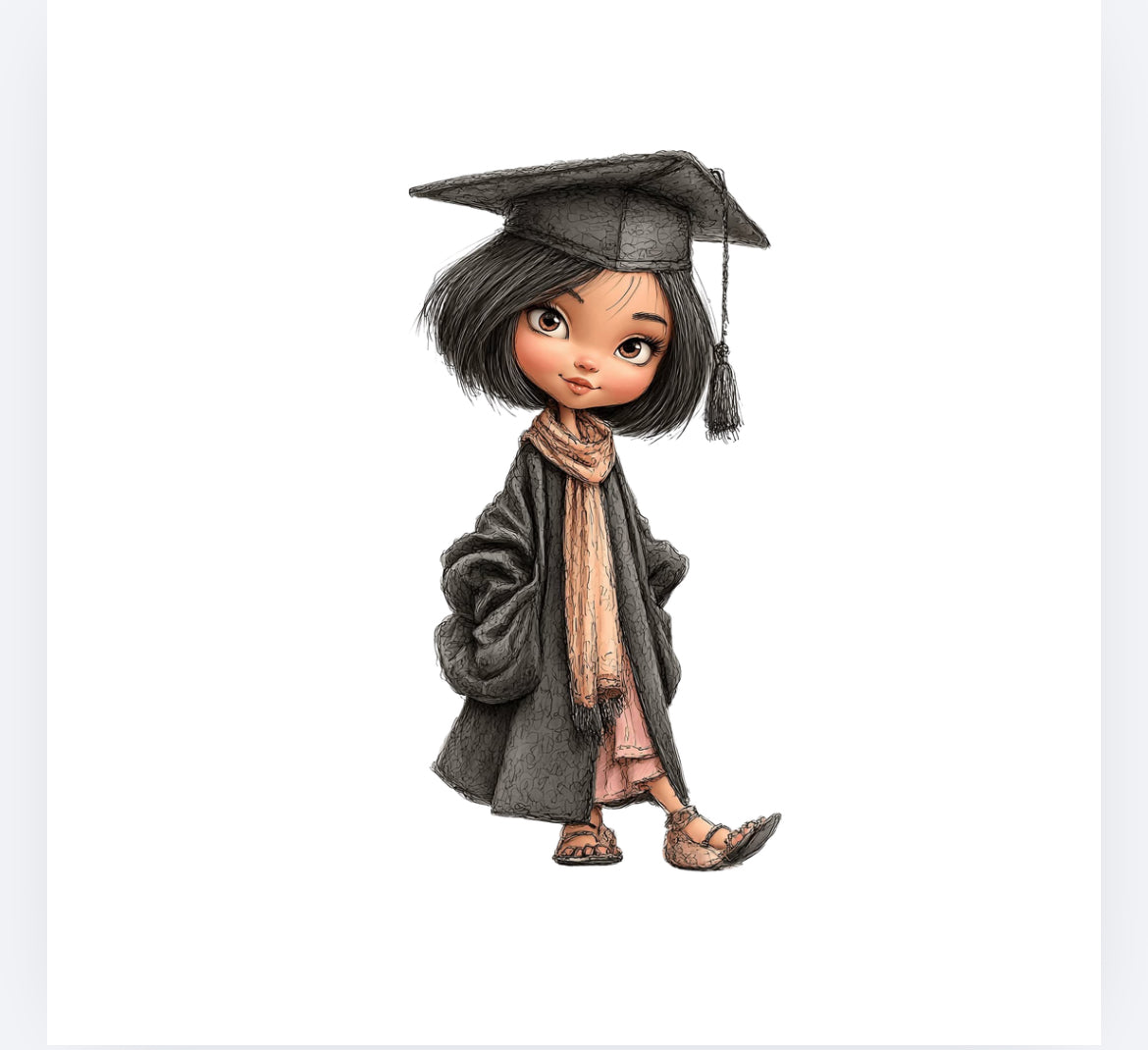 Whimsy graduate / leavers decal UVDTF (UVPOD)