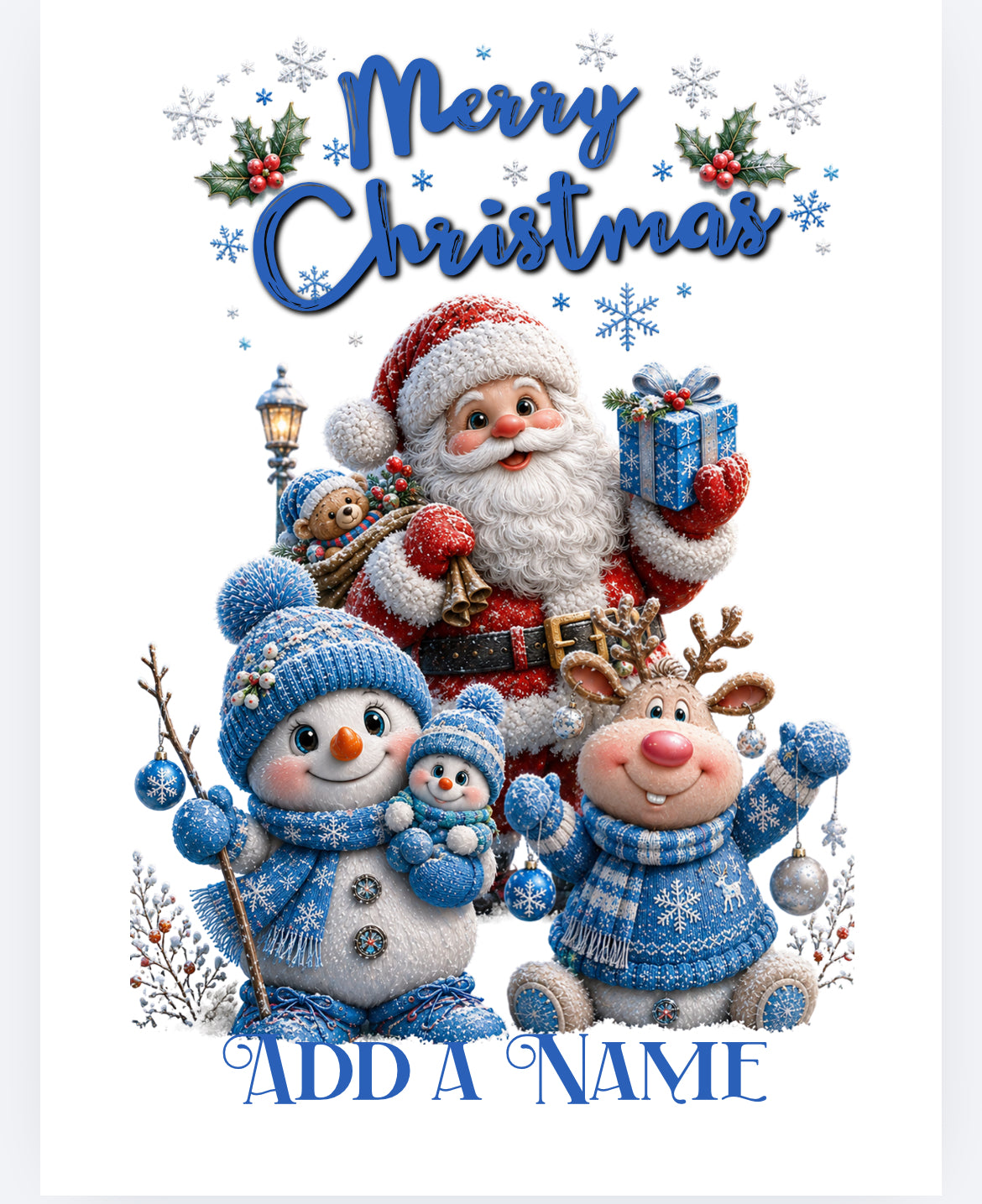 Christmas sack DTF (POD) exclusive matching products available
